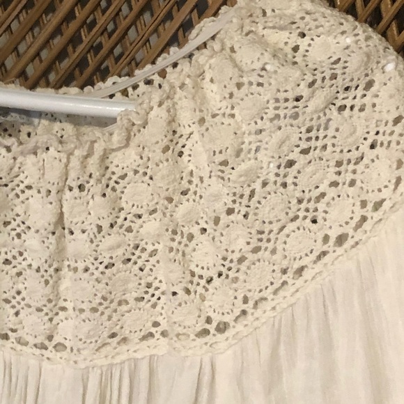 White BOHO Me Rayon blouse/top - Picture 4 of 13